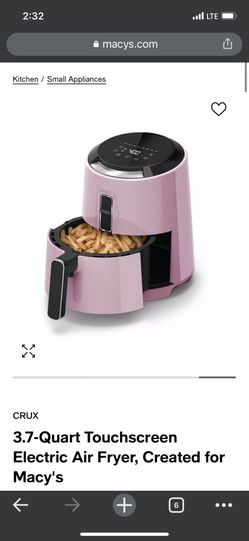 Crux air fryer online pink