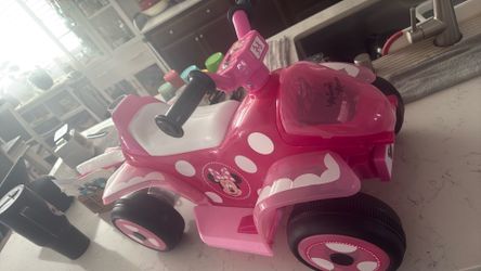 Toddler mini mouse bike
