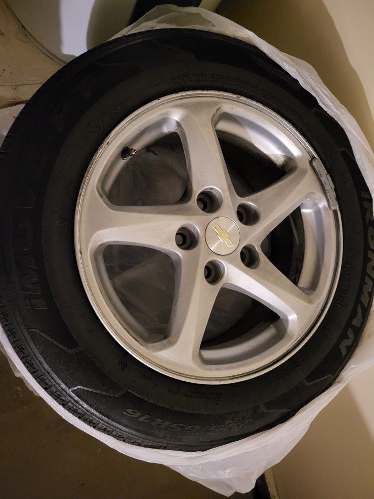 2017 Chevy Malibu Rims & Tires (Set)
