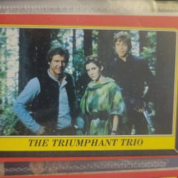 1980 Topps Star Wars Empire Strikes Back #128 The Triumphant Trio Card