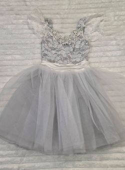 🩰✨ Beautiful White Lace Ballet Dance Costume – Weissman – Size MC – $75 OBO