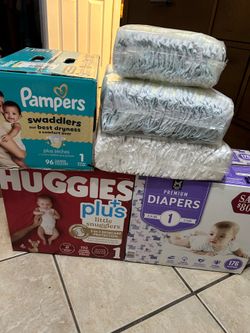 Diapers size 1