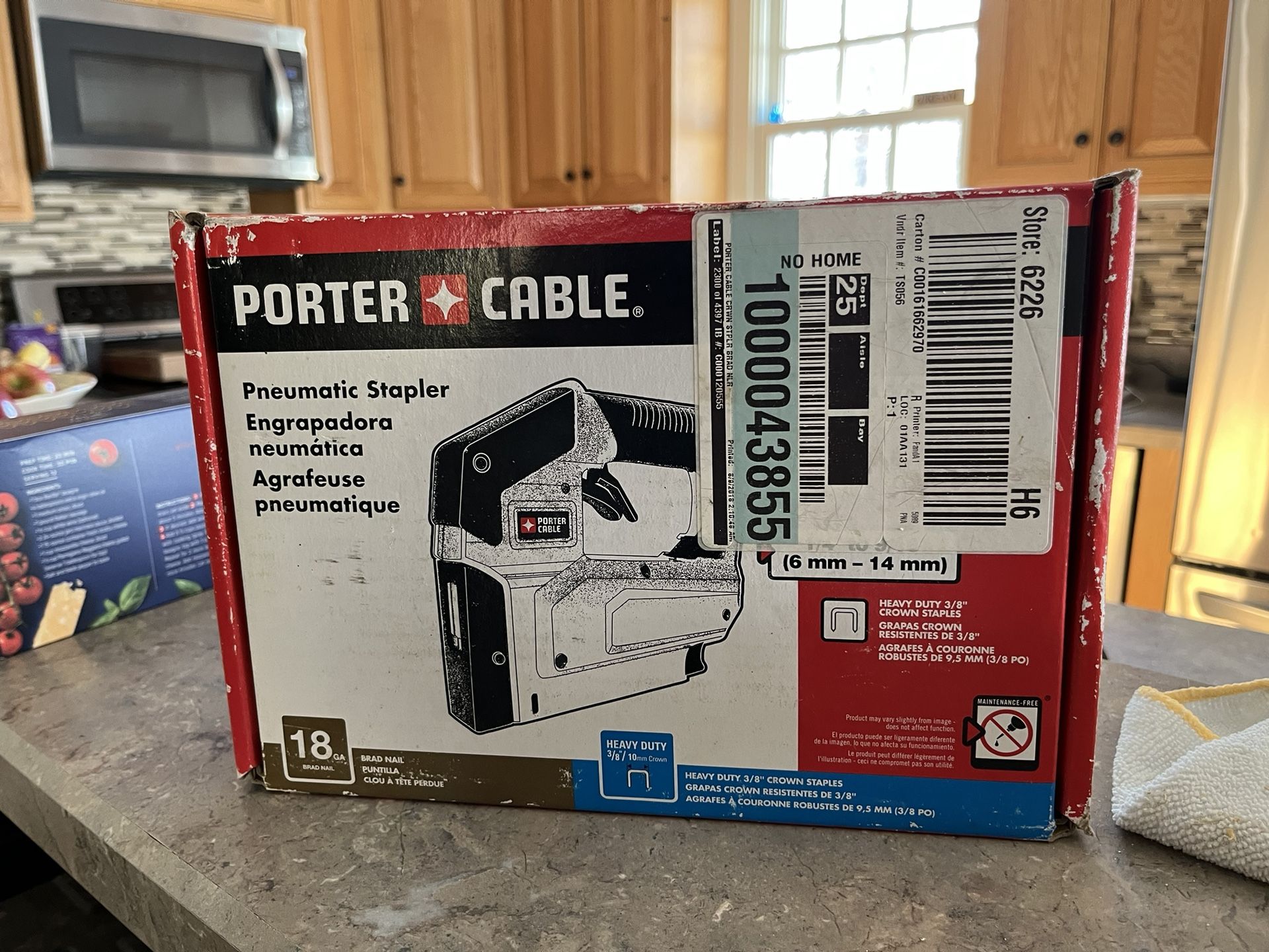 Porter Cable Pneumatic Stapler