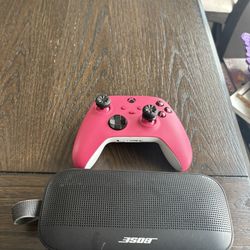 Xbox Series X Controller/ And Bose Bluetooth Speaker 