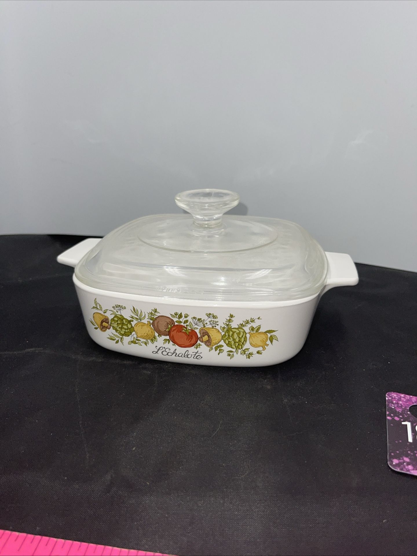 Vintage Corning Ware L'Echalote A -1 -B Spice Of Life 1 Quart(p185)