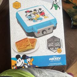 Mickey And Friends Waffle Maker