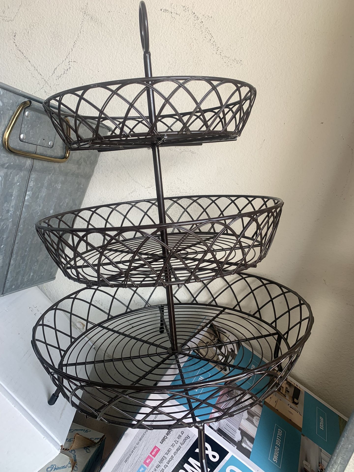 Metal Fruit Stand