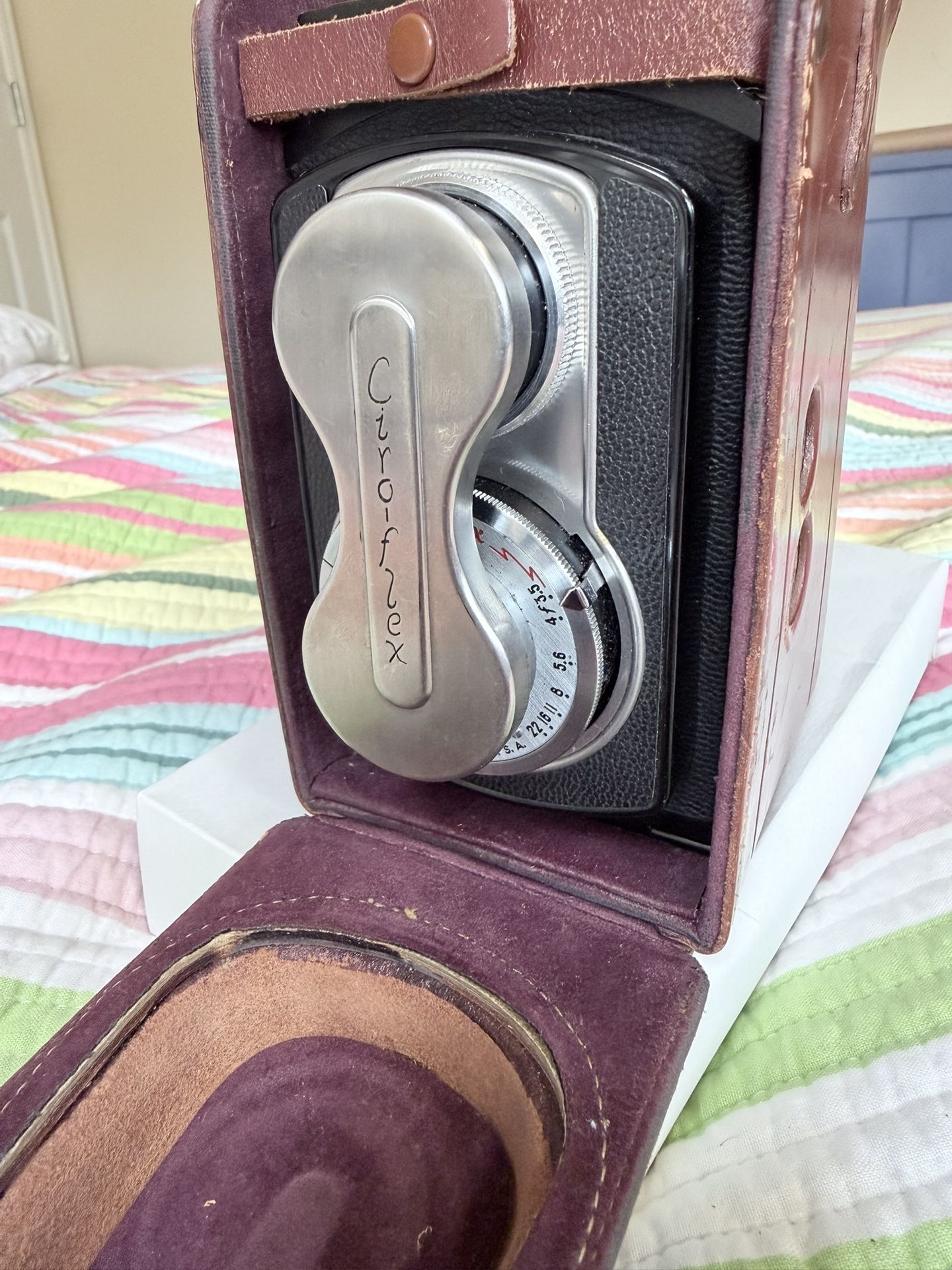 Ciro Flex TLR Wollensak 85mm USA