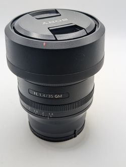 Sony 35mm f1.4 GM lens