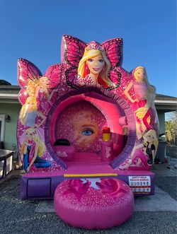 Barbie jump house