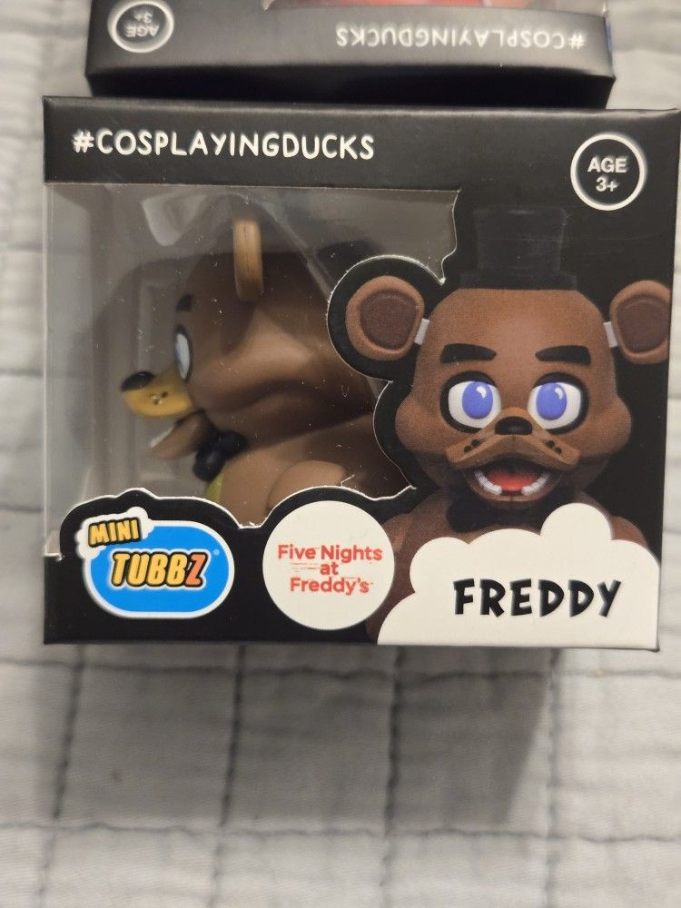 FNAF Freddy Duck Tubz Collectible Mini Quality Figure