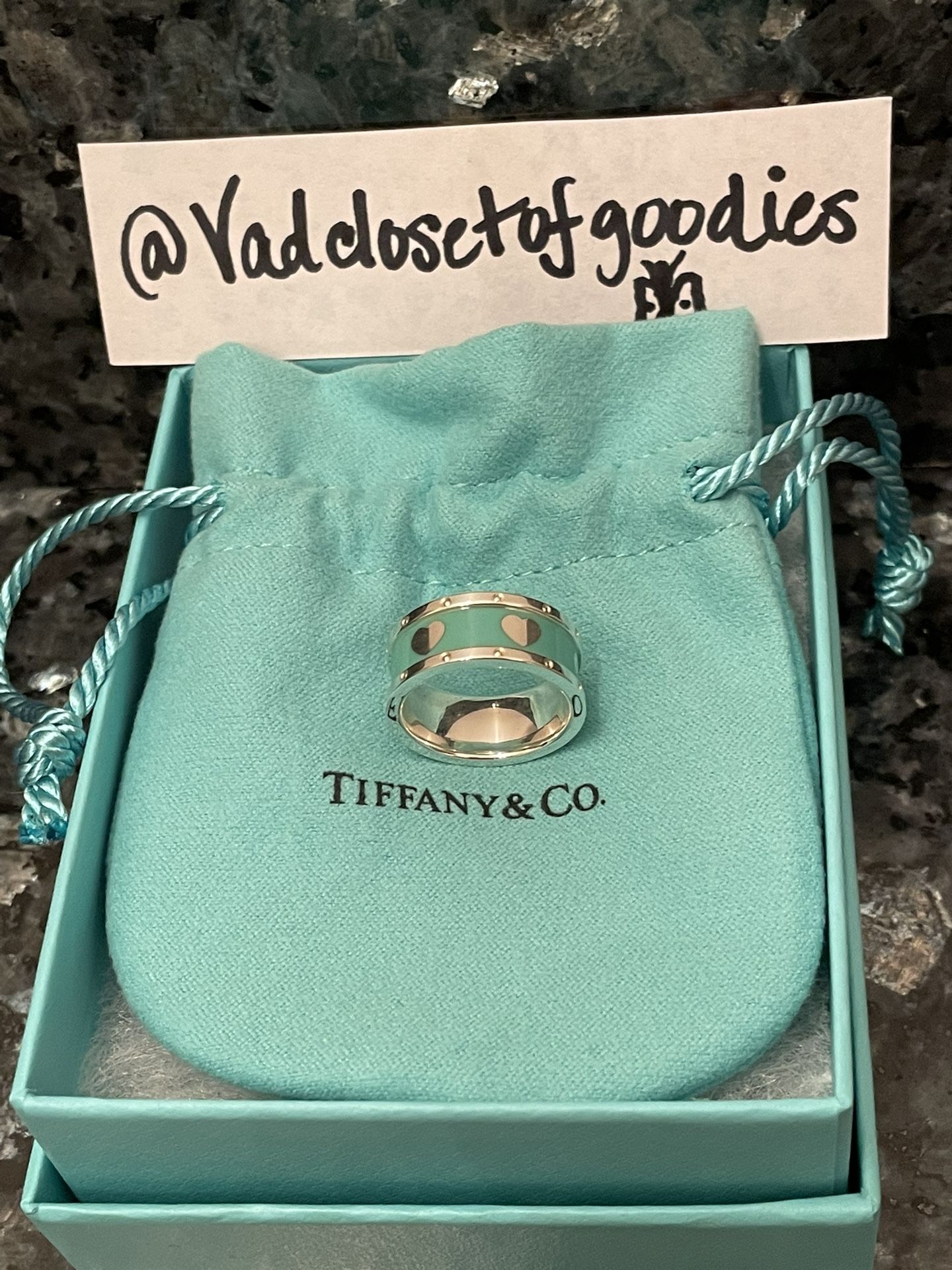 Tiffany & Co. Tiffany 925 Sterling Silver 7.9 mm Band