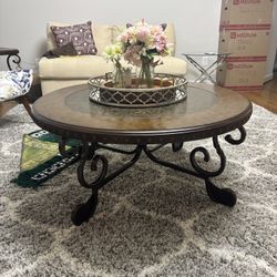 Coffee Table + 2 Side Tables