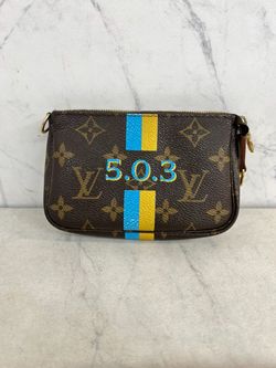 Louis Vuitton Monogram Canvas 503 Limited Edition Zip Pouch With Strap (PO1012175)