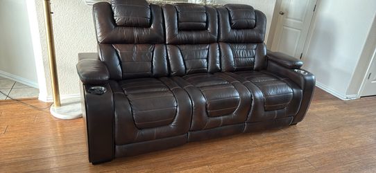 Dos sofas electricos