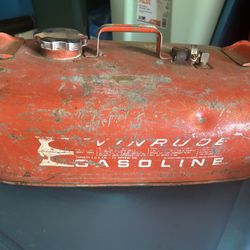 Vintage  Antique Boat Gascan  3 Gallons 
