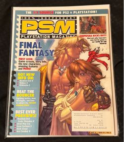 PSM Playstation Magazine March 2001 Issue 43 Vol 5 Final Fantasy X