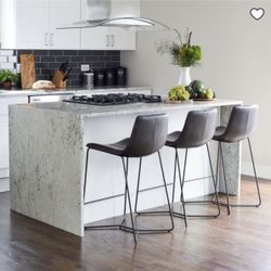 West Elm Sloped Counter Stool X4
