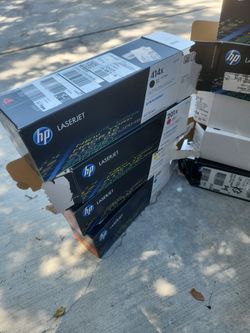 12 OEM HP Laserjet Catridges For Reman