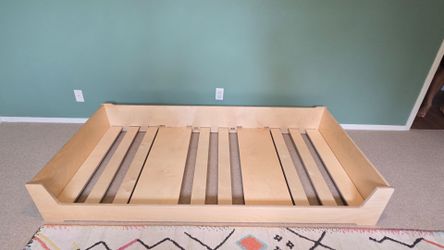 Sprout Birch Montessori Floor Bed- Twin