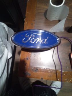Ford Hitch Metal Cover