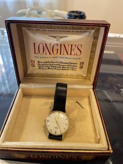 Longines Men’s 14K Gold Watch