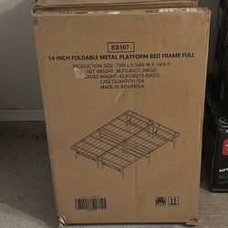 14in Full - Foldable Platform Bed