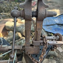 Antique Blacksmiths Vise