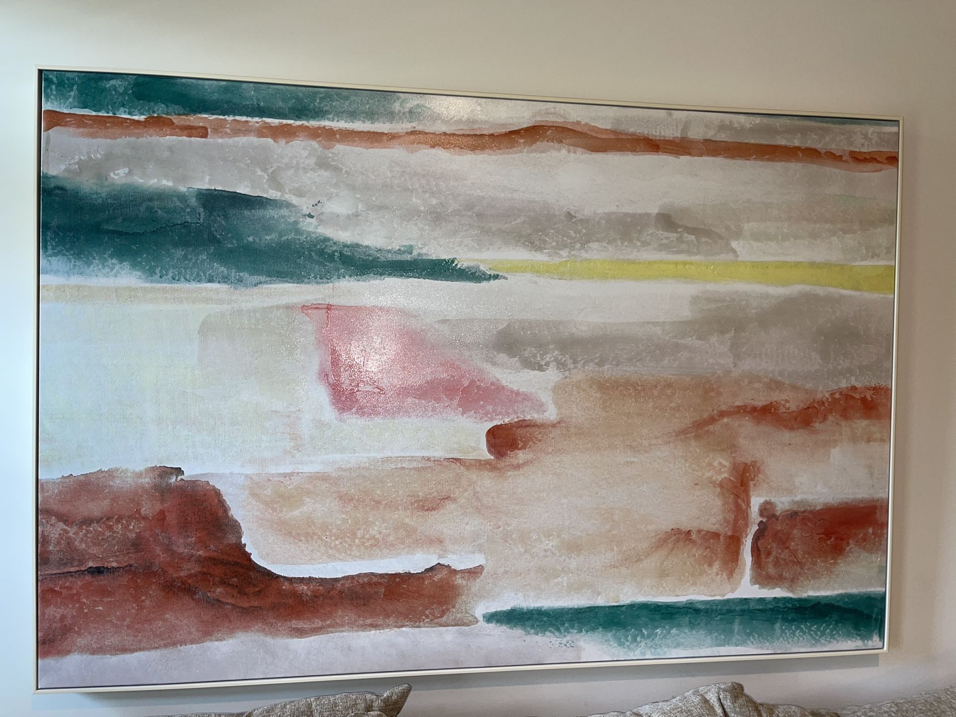 Color Abstract Canvas Wall Art