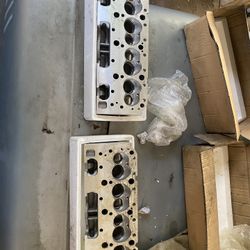 SBC Aluminum Heads Bare Never Used