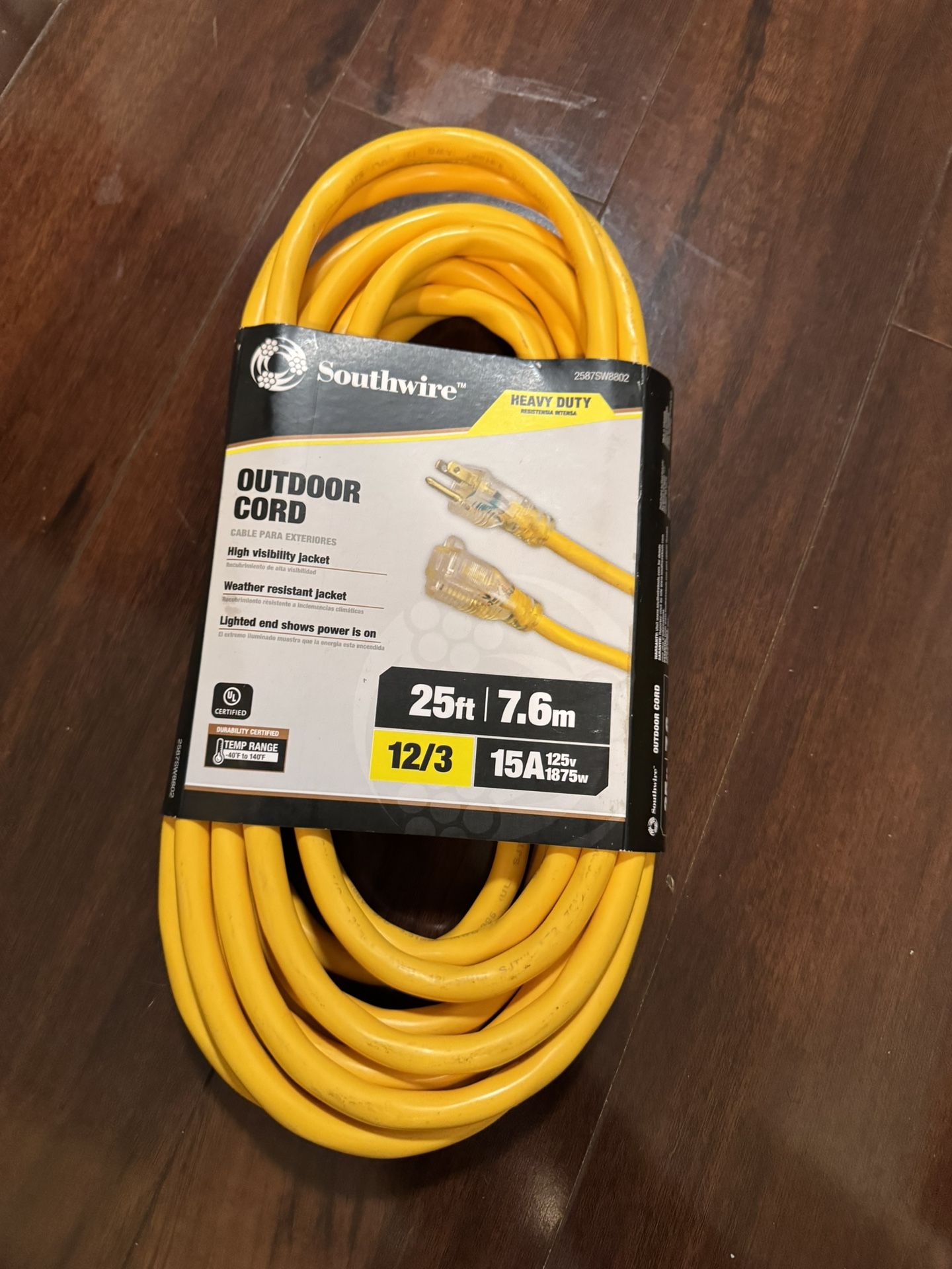 Southwire 25ft Extension Cord