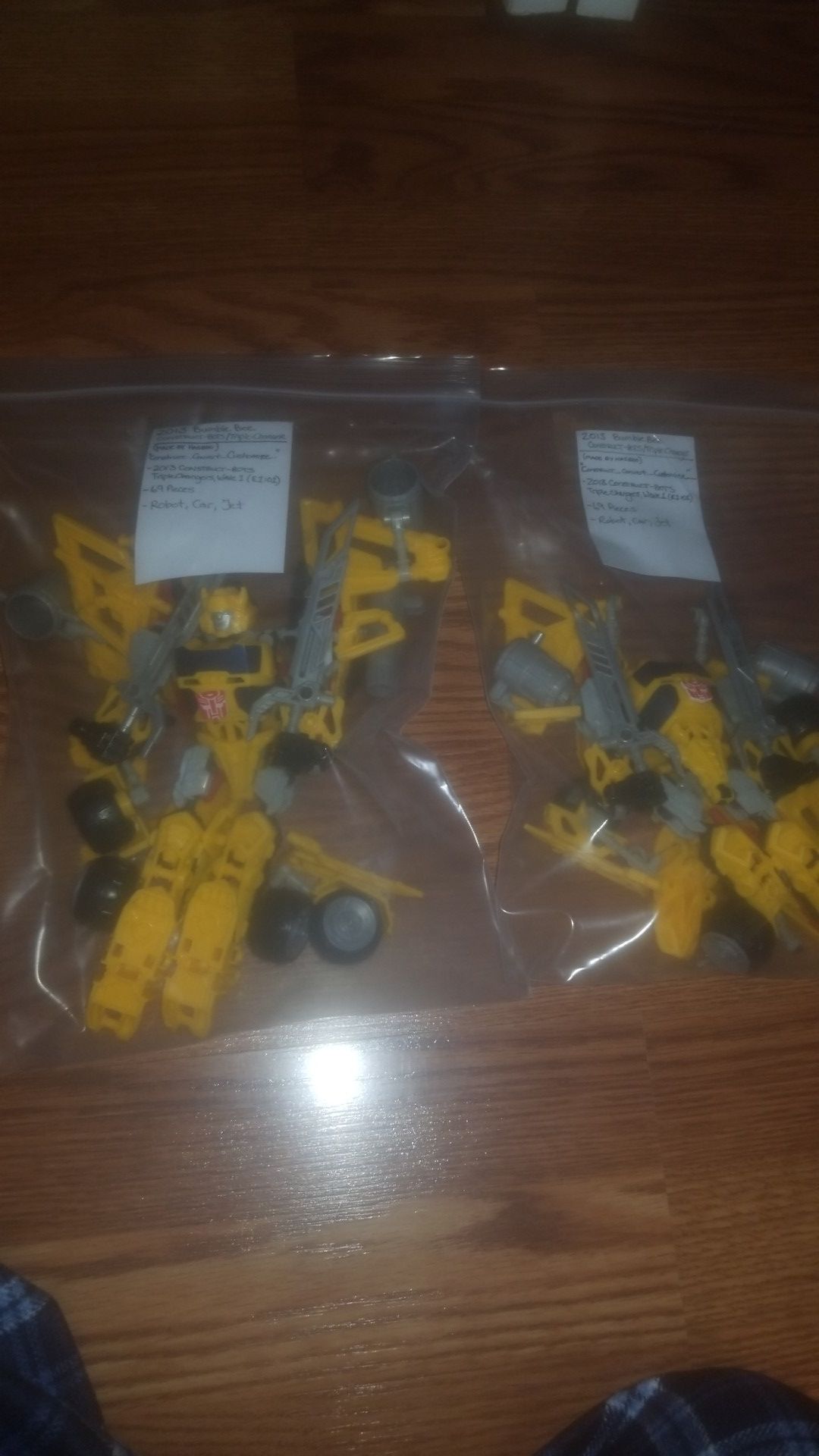 2013 bumble bee construct bots (triple changer)