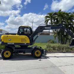 REX75W WHEEL EXCAVATOR