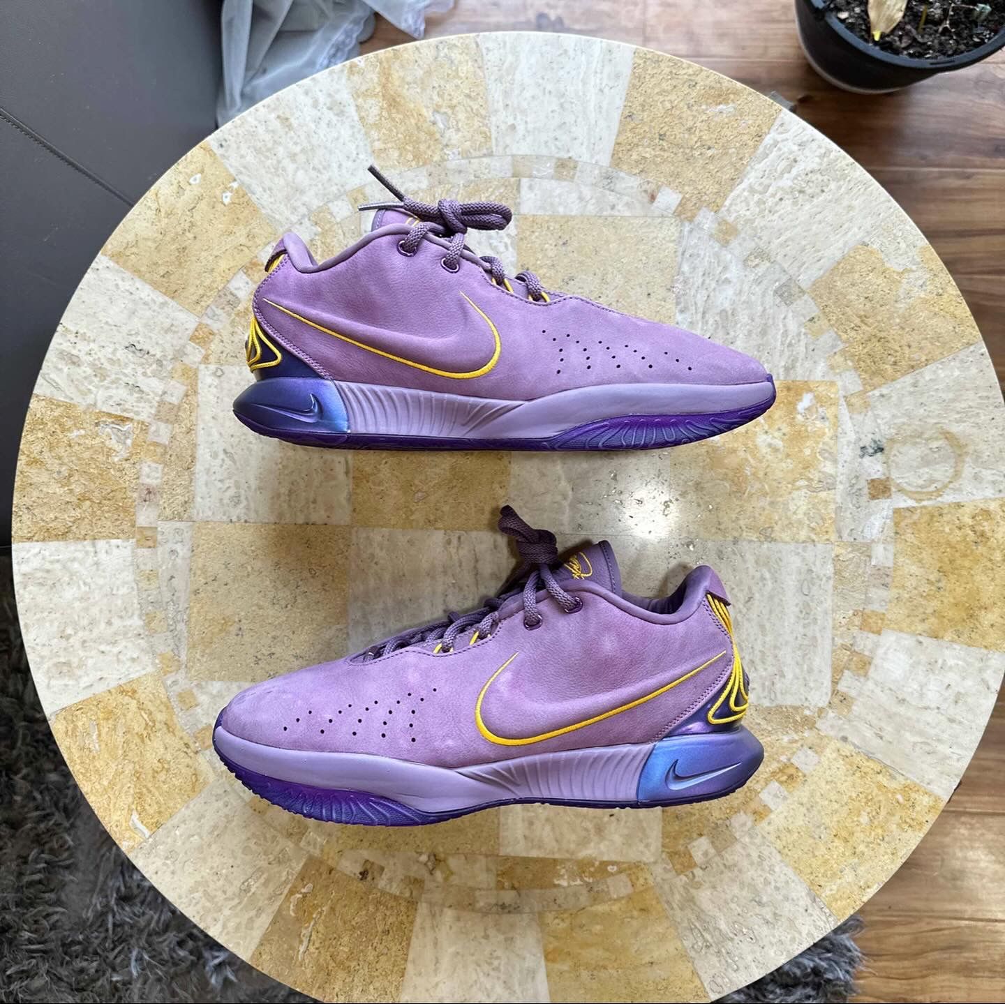 Nike Lebron 21 XXI Freshwater Lakers Basketball shoes Size 10.5