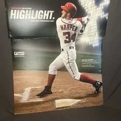 Bryce Harper Large Under Armour Display 