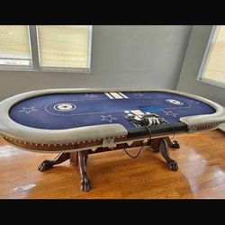 Poker Table - Custom Wood