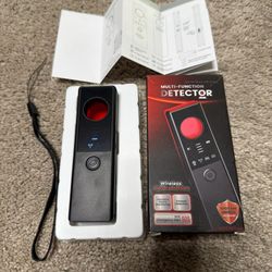 Hidden Camera Detectors - 6-in-1 GPS Tracker & Bug Detector, Anti-Spy Device
