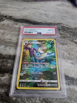 2022 Pokemon Brilliant Stars Vaporeon Full Art TG02/TG11 PSA 10