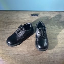 Stride Rite Boys Taft Black Dress shoes YB47488