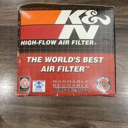 K & N HIGH-FLOW AIR FILTER