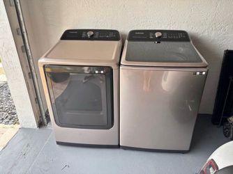 Samsung Smart Washer & Dryer Set