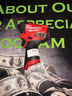 F32-000-276 MILWAUKEE IMPACT DRIVER “TOOL ONLY”