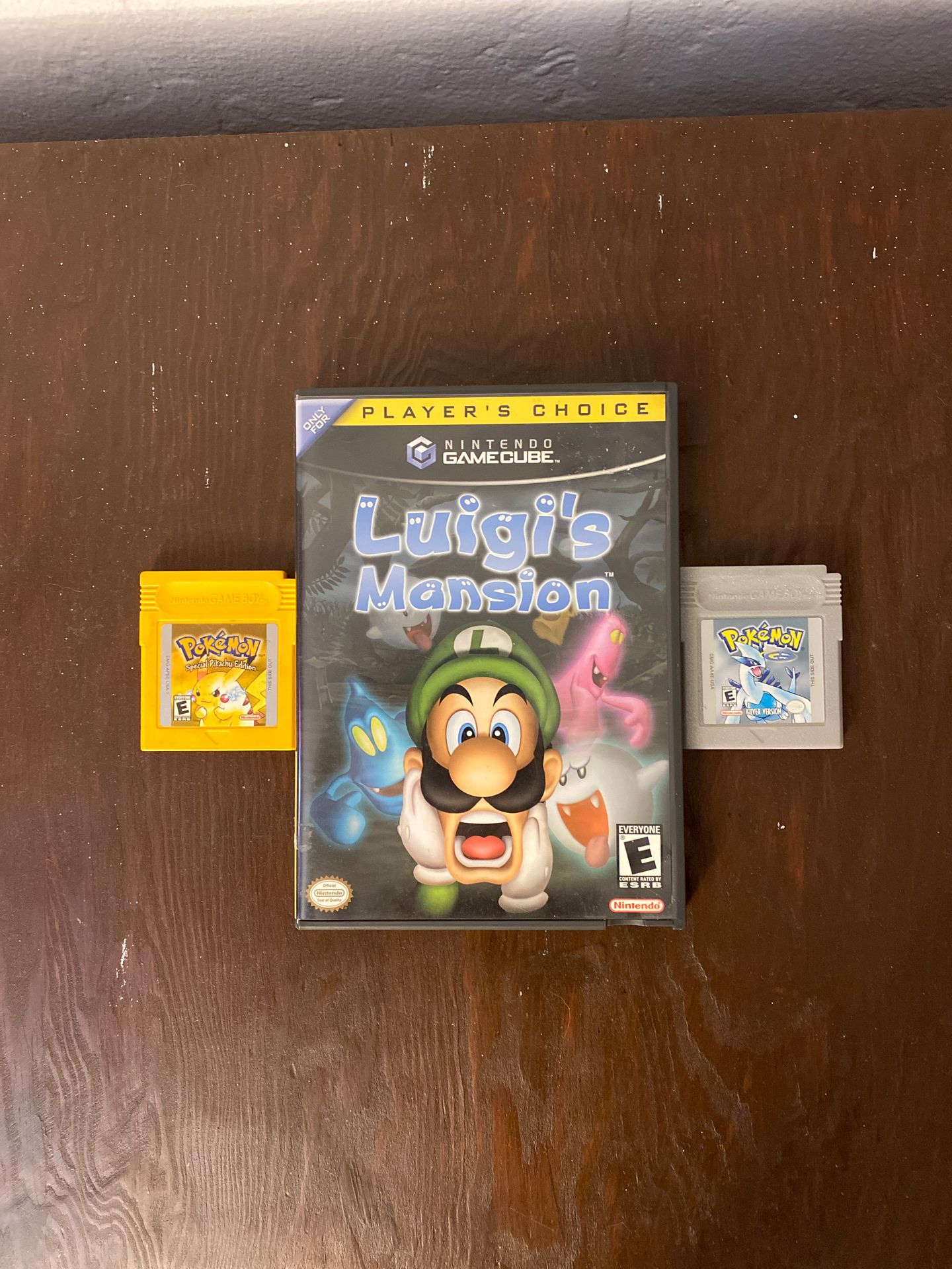 Video games for sale Pokémon Luigi’s Mansion Gamecube Gameboy