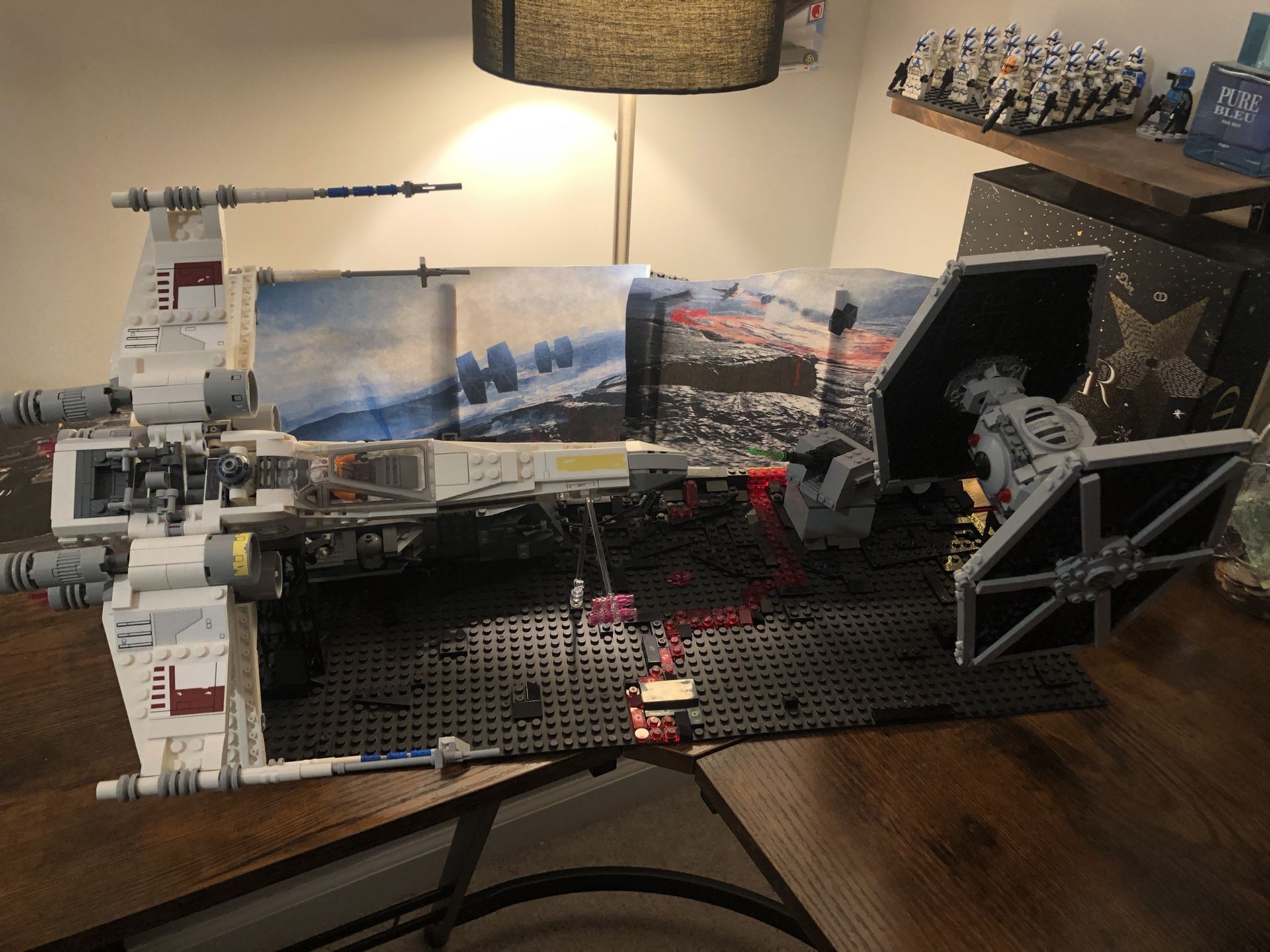 Lego Star Wars X-wing Vs Tie Fighter On Sullust