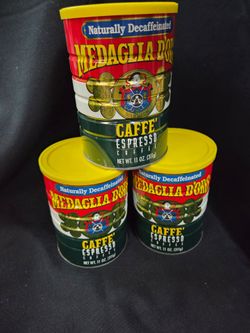 Medaglia D'Oro Decaf Espresso Coffee 3-Pack