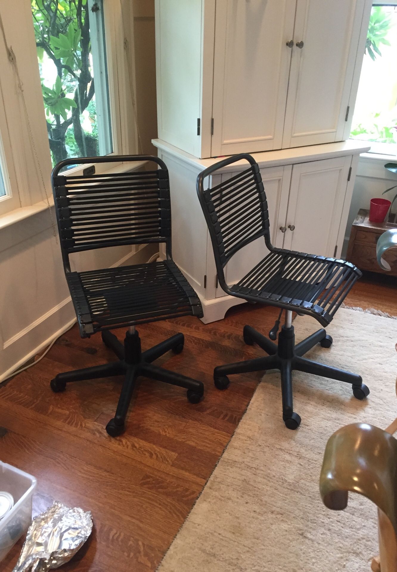 Two desk chairs