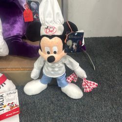 Disney Paris Chef Plush