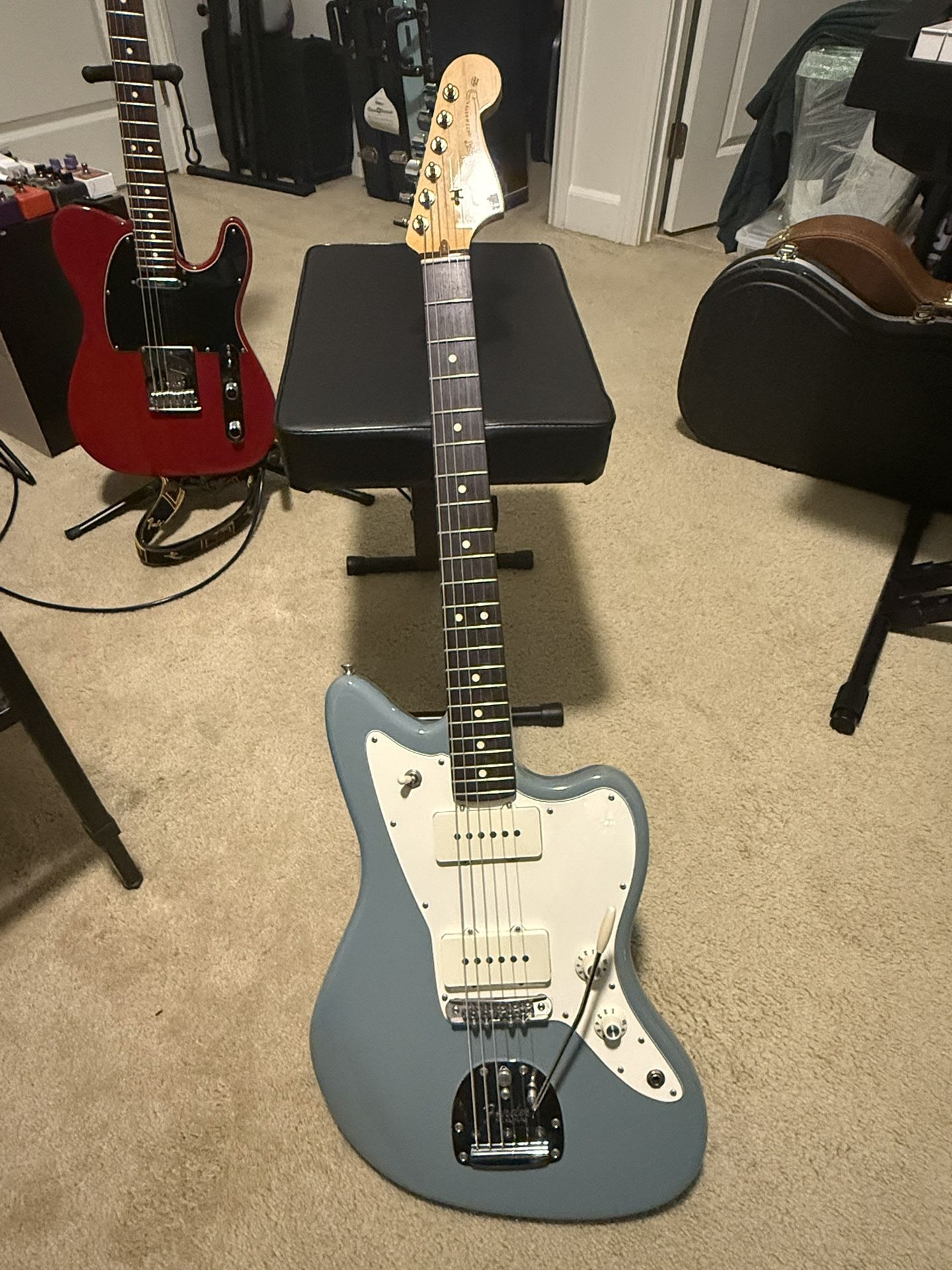 Fender American Professional Jazzmaster Sonic Grey Upgraded!