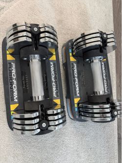 Set of Adjustable Dumbbells 5-25lbs