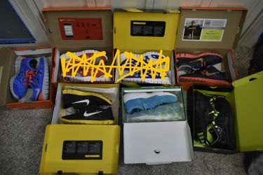 Shoes for sale mens size 9.5 Nike Asics Jordan Puma